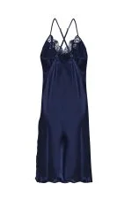 Espuar Jasmine Series Lace Detailed 2 Pieces Satin Nightgown Set - Görsel 6