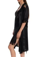 Espuar Jasmine Series Lace Detailed 2 Pieces Satin Nightgown Set - Görsel 17