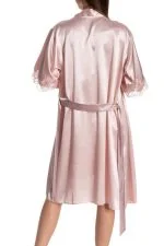 Espuar Jasmine Series Lace Detailed 2 Pieces Satin Nightgown Set - Görsel 21