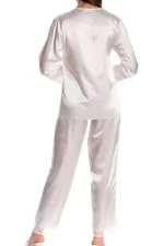 Espuar Camellia Series Button Down 2 Pieces Satin Pyjama Set - Görsel 8