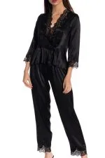 Espuar Anemone Series 2 Pieces Satin Pyjama Set - Image 14