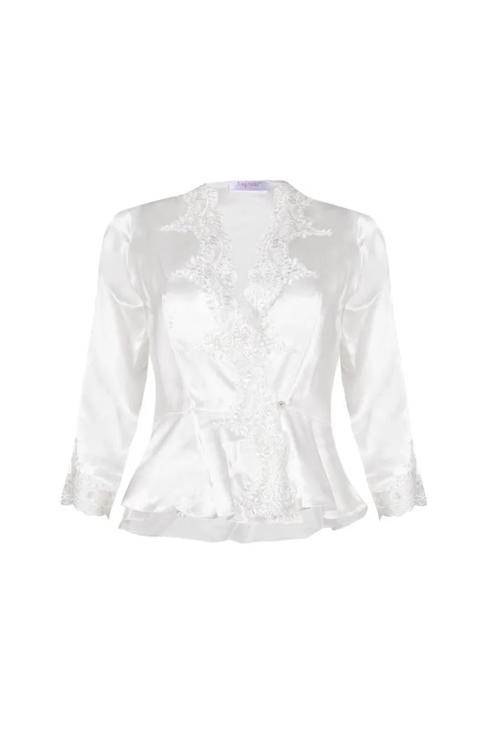 Espuar Anemone Series 2 Pieces Satin Pyjama Set - Image 6