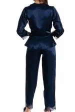 Espuar Anemone Series 2 Pieces Satin Pyjama Set - Image 13